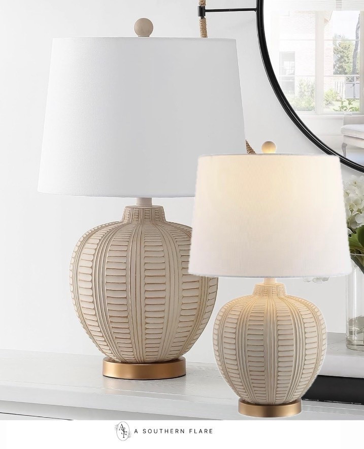 Home Decor: : neutral, modern table lamp

#LTKHome