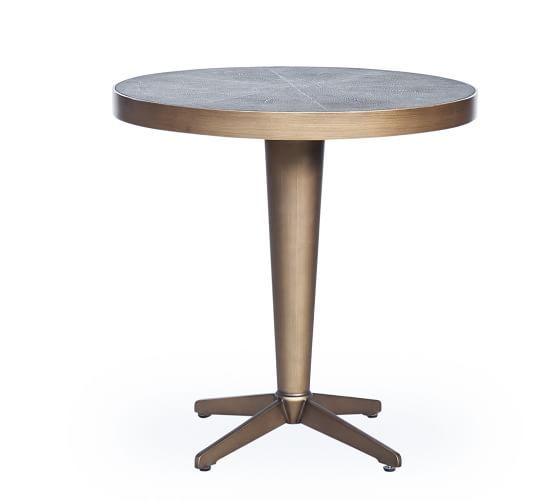 Sillers Shagreen End Table | Pottery Barn (US)