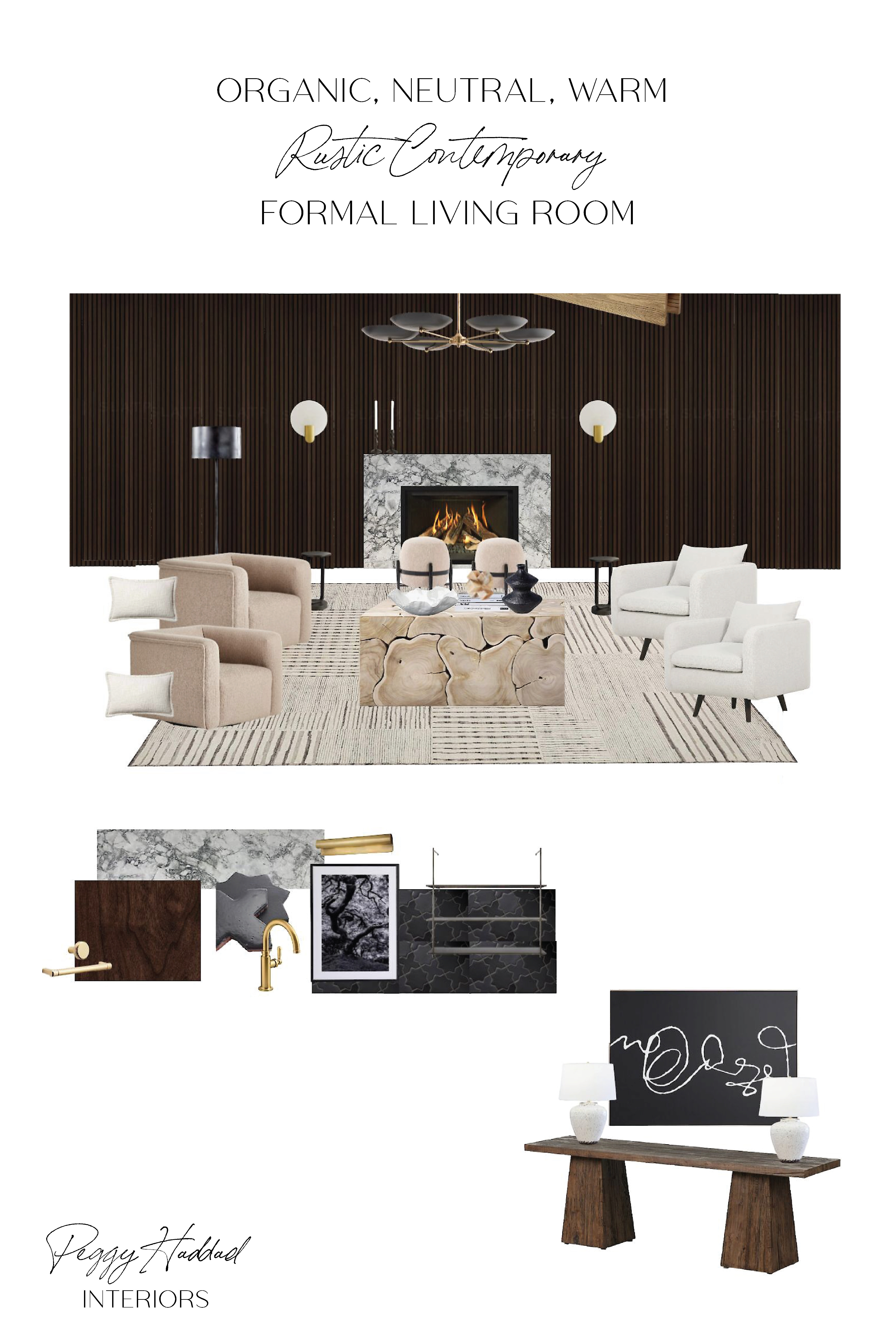 Use code PEGGYH20 for 20% off all Scout & Nimble items //

Moody + modern 🤎 This Rustic Contemporary formal living room features a dramatic fireplace wall, smoked oak slat paneling, and a chic custom wet bar. The perfect mix of rustic texture and contemporary polish. Tap to shop this layered, elegant look!

#ShopTheLook #LivingRoomDesign #RusticContemporary #PeggyHaddadInteriors
 

 #LTKHome #LTKFindsUnder100 #LTKStyleTip