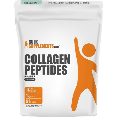 BulkSupplements Collagen Peptides Powder 1 Kilogram (2.2 lbs) | Target