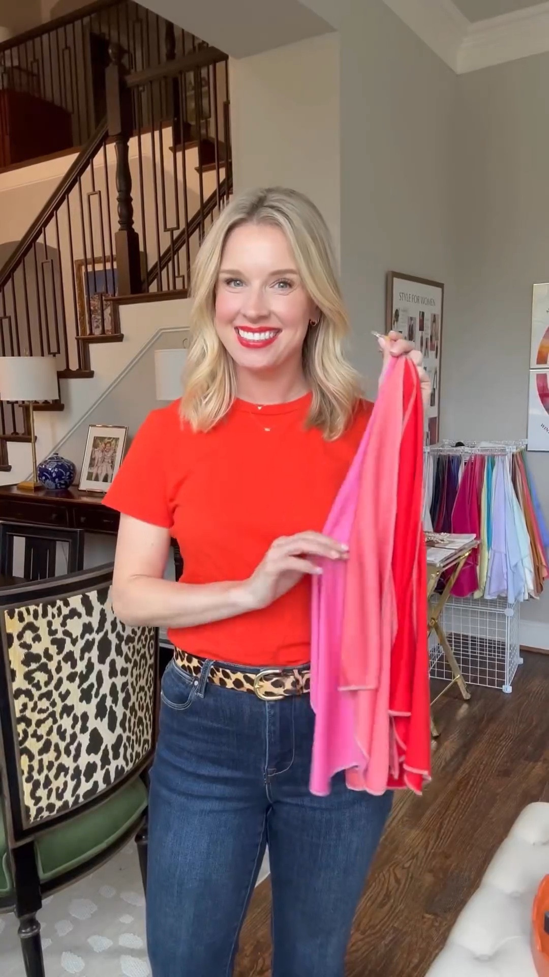 House of Colour Springs! Your three points of red are: warm red, light and bright pink, and coral. 

I linked my tops in each point of red, and here are the HOC lipstick/gloss combos I’m wearing:

1. Coral - 174 lipstick and 66 gloss
2. Bright Pink - 640 lipstick and 73 gloss
3. Warm Red - 12 lipstick and 86 gloss

#LTKHoliday #LTKsalealert #LTKSeasonal