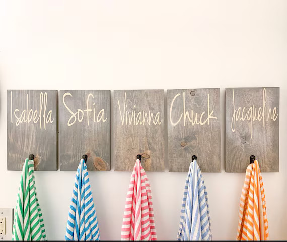 Bathroom Decor for kids towels Christmas Gift Back Pack | Etsy | Etsy (US)