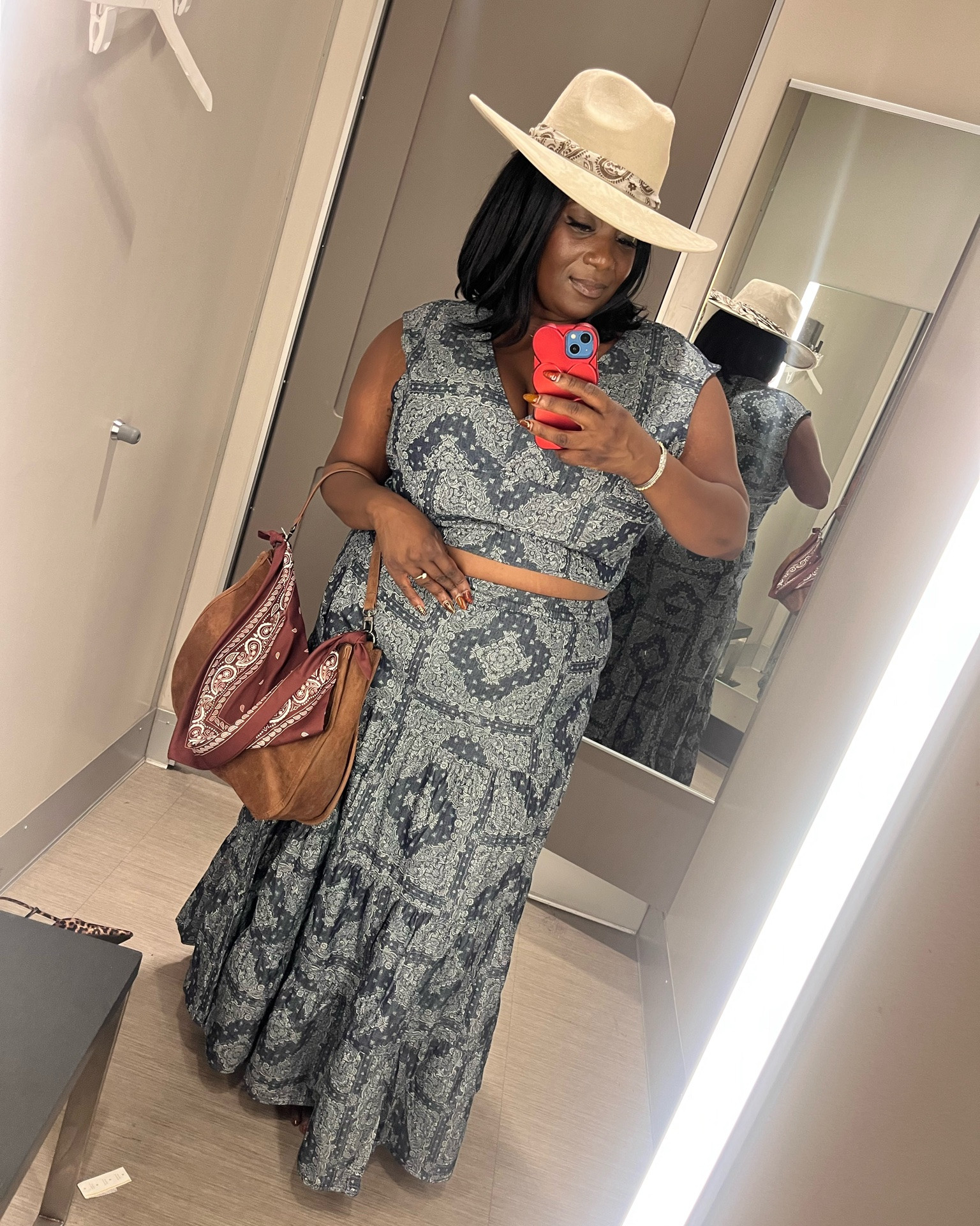 @Target x Wrangler has dropped and it’s GORGEOUS!! I have definitely ordered a few items and so excited to style them! 

Loving this set! I am wearing the XL in the top and XL in the skirt. I will be ordering the top in a XXL for a better fit.

I am 5’5 | 38J bra | size 17/18 | size XXL

#LTKgrwm #LTKOver40 #LTKPlusSize