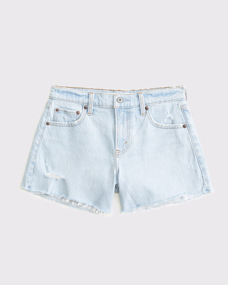 Women's Mid Rise A-Line Short | Women's Bottoms | Abercrombie.com | Abercrombie & Fitch (US)