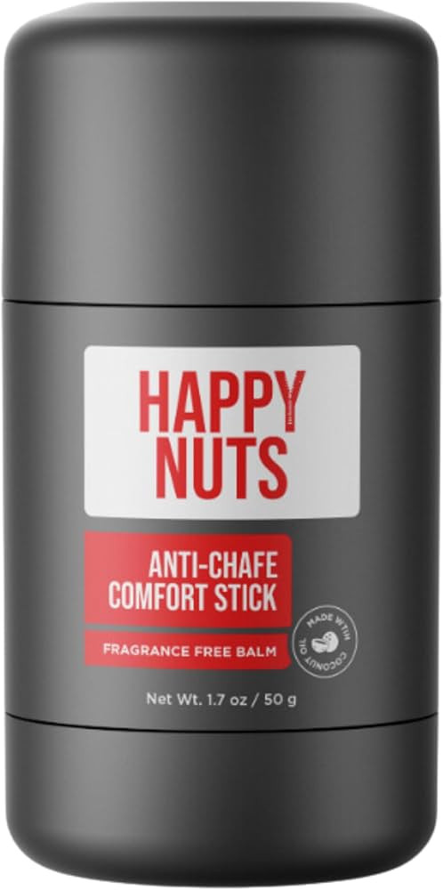 HAPPY NUTS Anti-Chafe Comfort Stick for Men: Ultimate Friction Defense & Chafing Prevention for A... | Amazon (US)