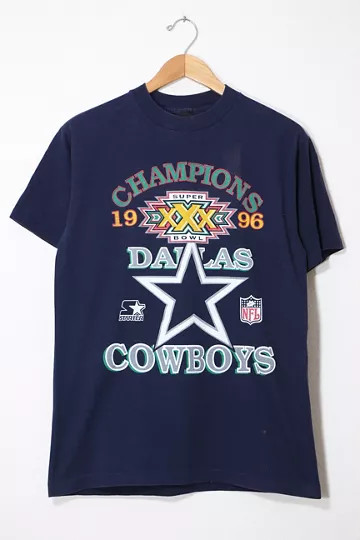 Vintage 1996 Super Bowl 30 NFL Dallas Cowboys Champions T-shirt | Urban Outfitters (US and RoW)