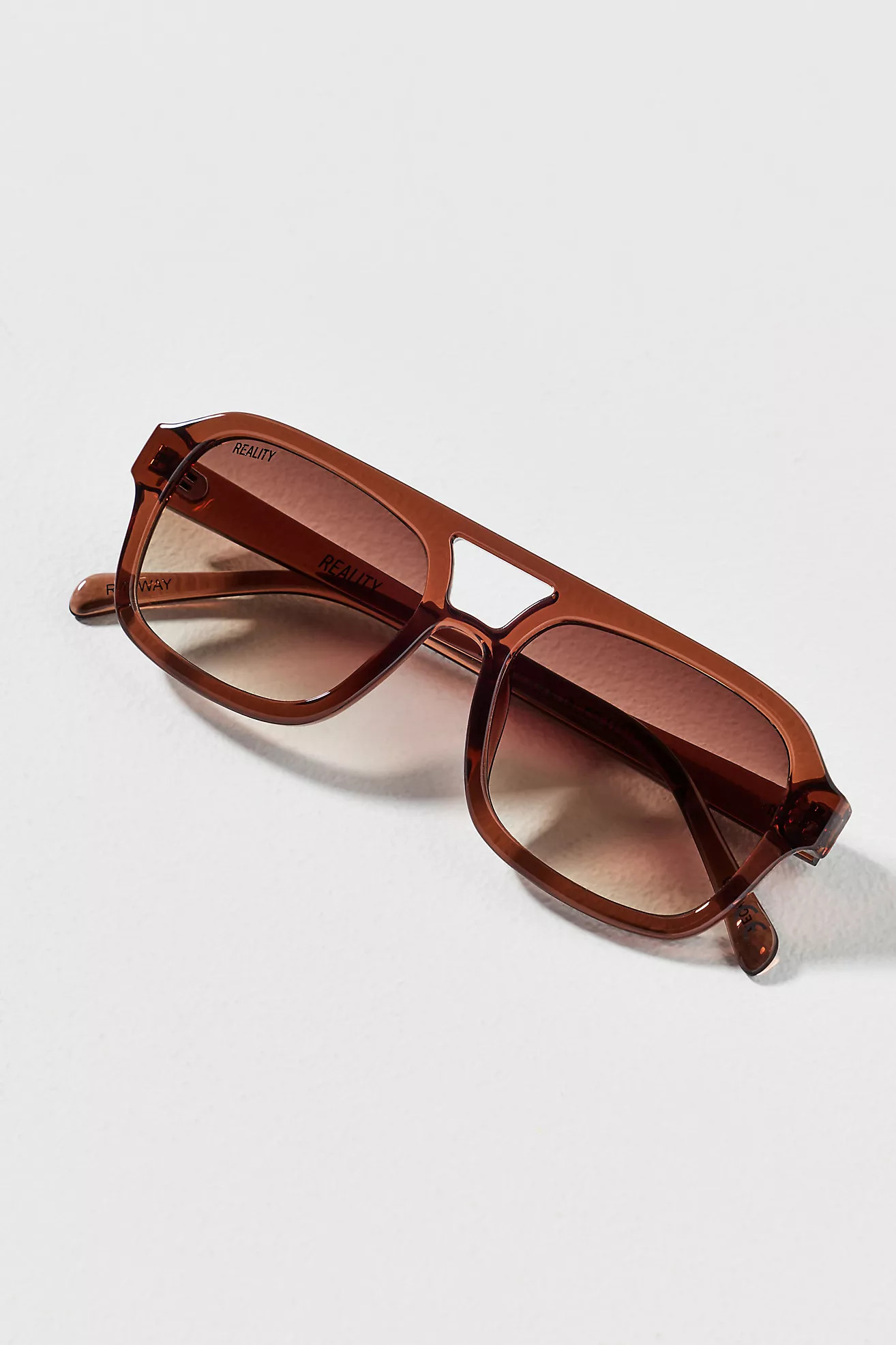Reality Eyewear Runway Aviator Sunglasses | Anthropologie (US)