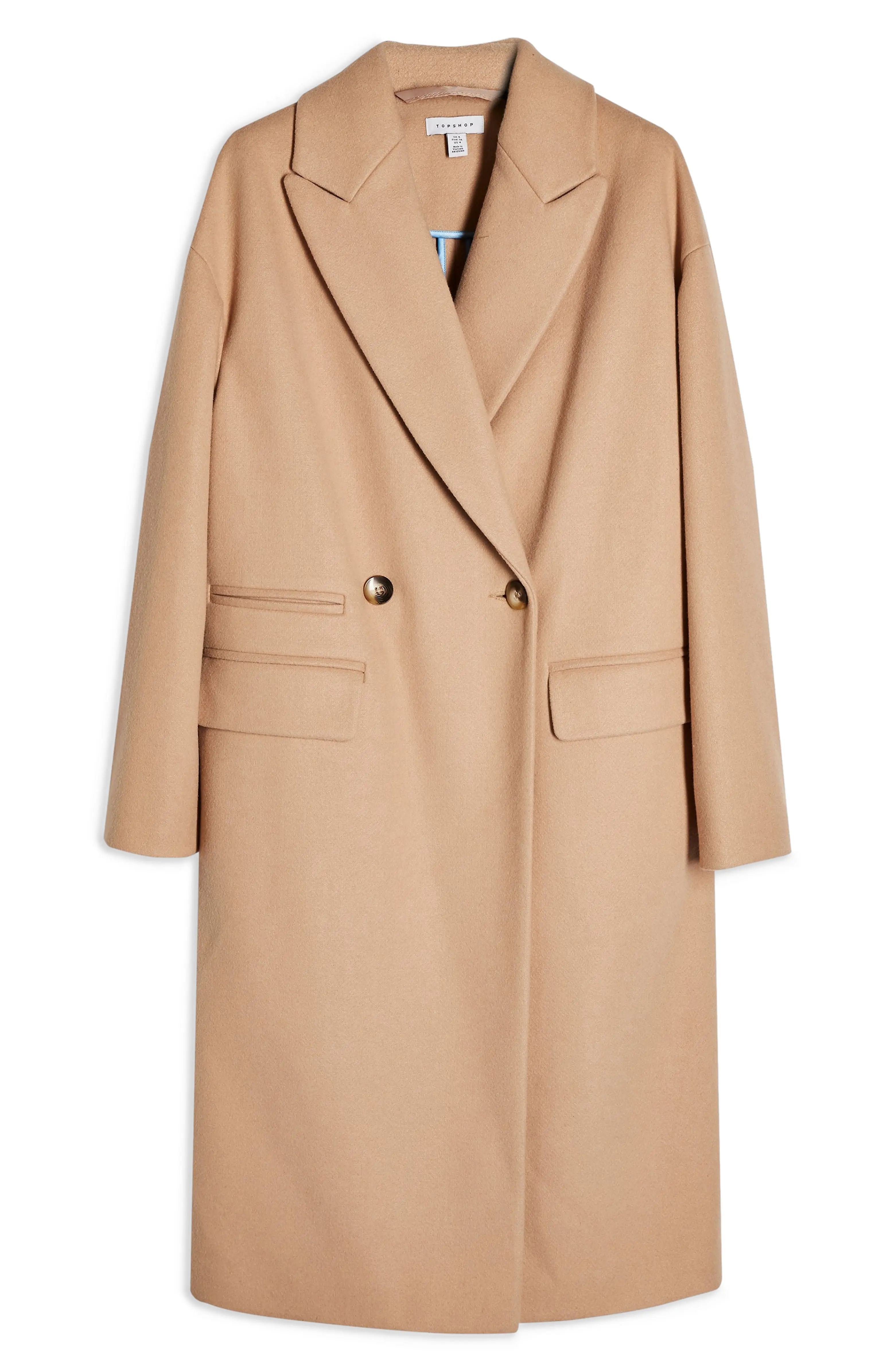 Classic Double Breasted Coat | Nordstrom