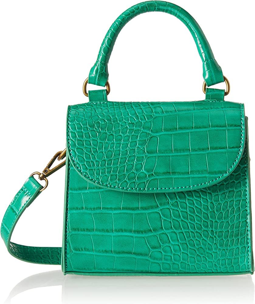 Amazon.com: The Drop Women's Diana Top Handle Crossbody Bag, Ultramarine Green, One Size : Clothi... | Amazon (US)