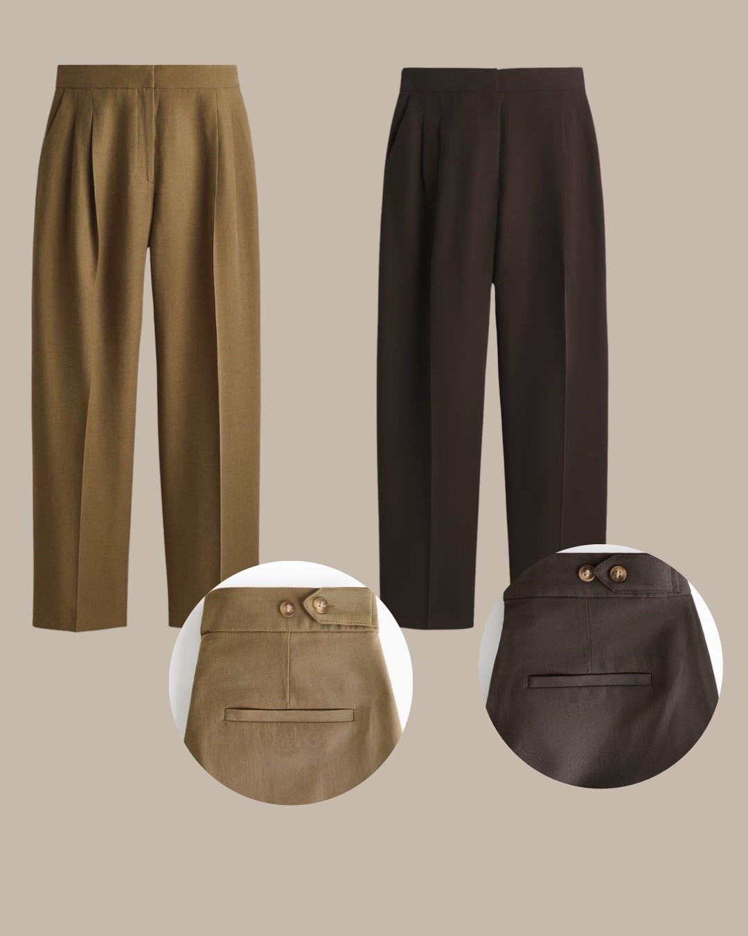 Adjustable waist barrel leg tailored trousers 👏

#LTKmodest #LTKworkwear #LTKspring