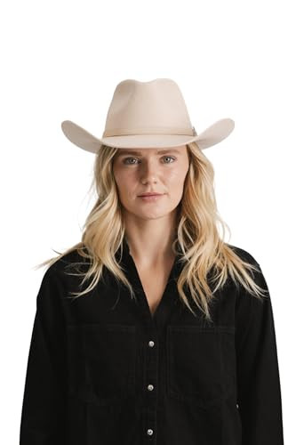 Gigi Pip NBT (Next Best Thing) Pinched Western Crown Cream M-L | Amazon (US)
