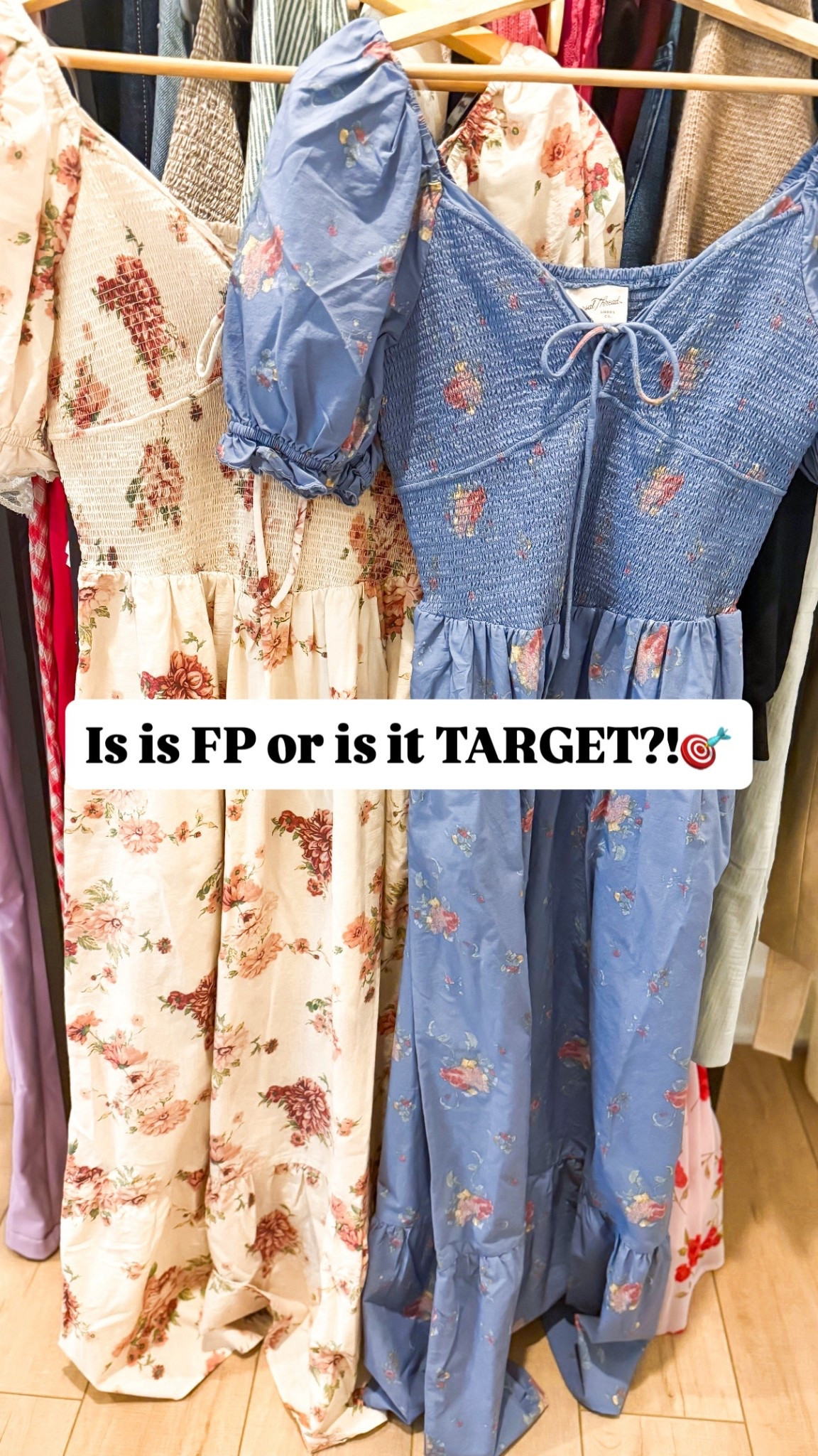 New Target releases! Puff sleeve floral maxi dress. FP inspired dress. Family photo outfit. Family photo dress. Spring outfit. Spring dress. Vacation outfit. Vacation dress. 

#LTKTravel #LTKValentine #LTKootd