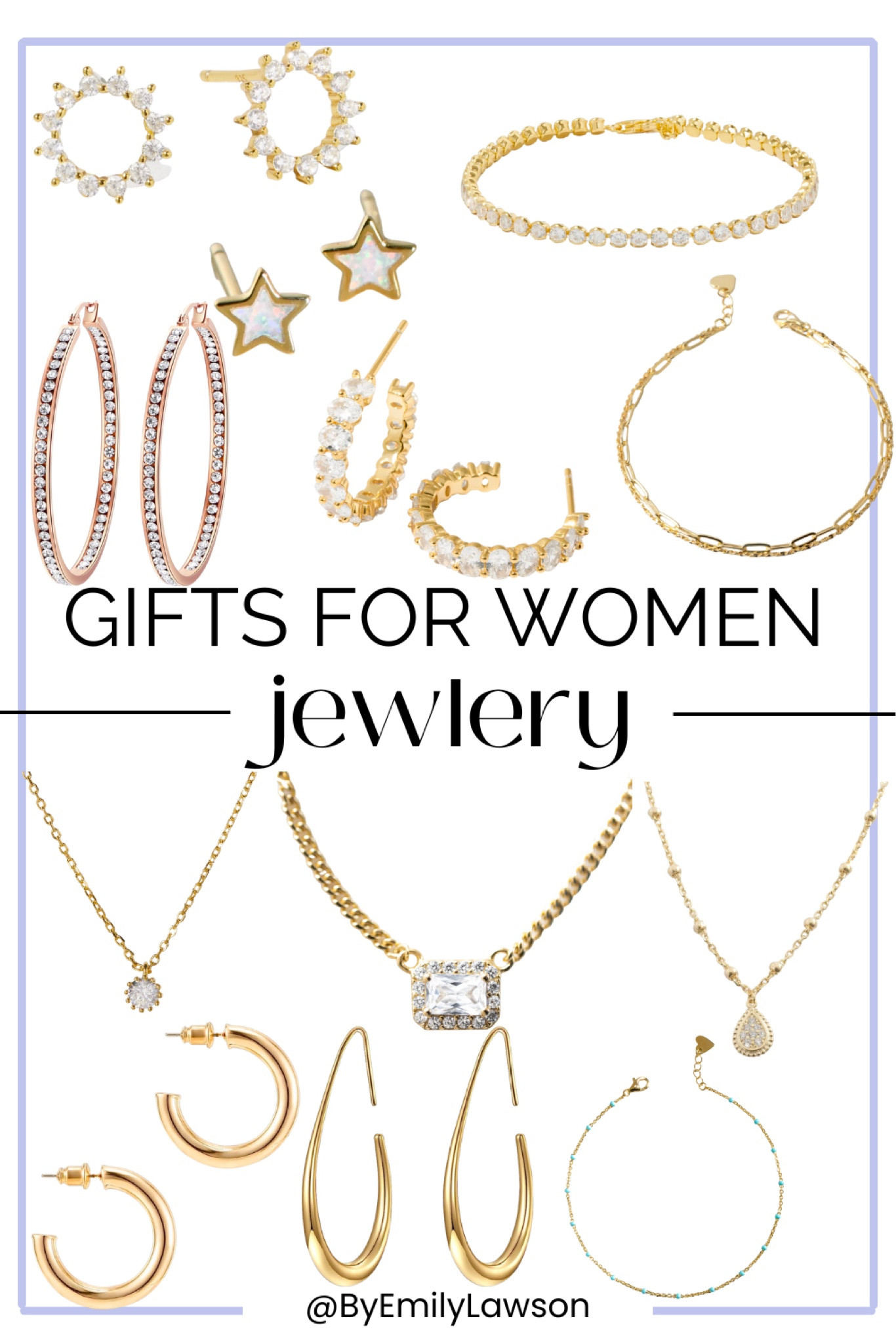 Gift guide for women jewelry 

#LTKGiftGuide