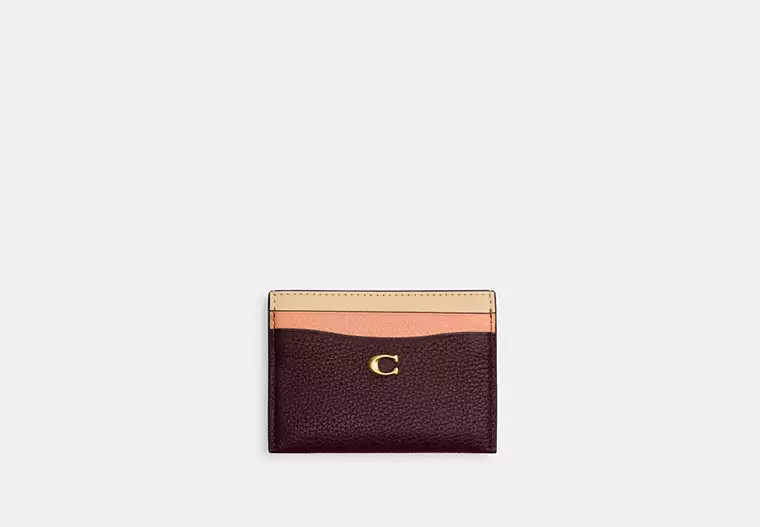 Essential Card Case In Colorblock | Coach (US)