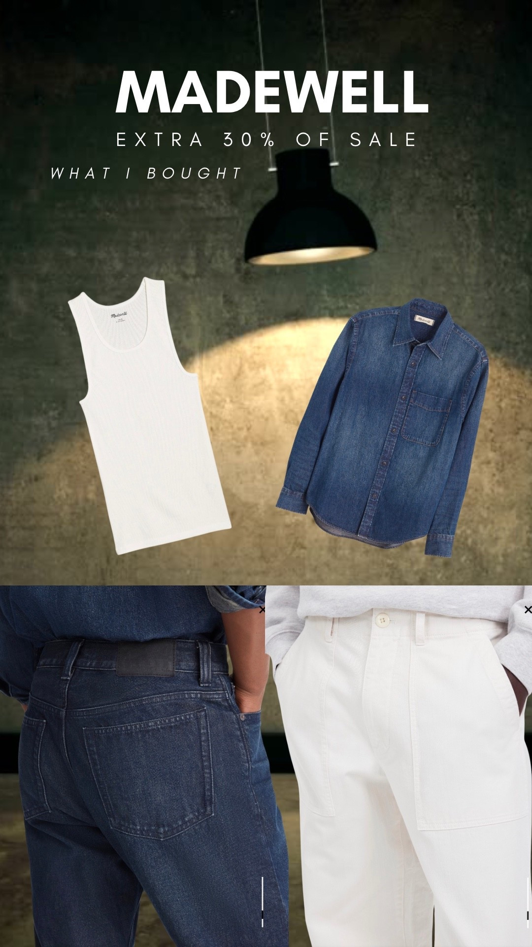 Madewell sale section is lit right now. Here are a few pieces I grabbed. 

#LTKWorkwear #LTKMens #LTKSaleAlert