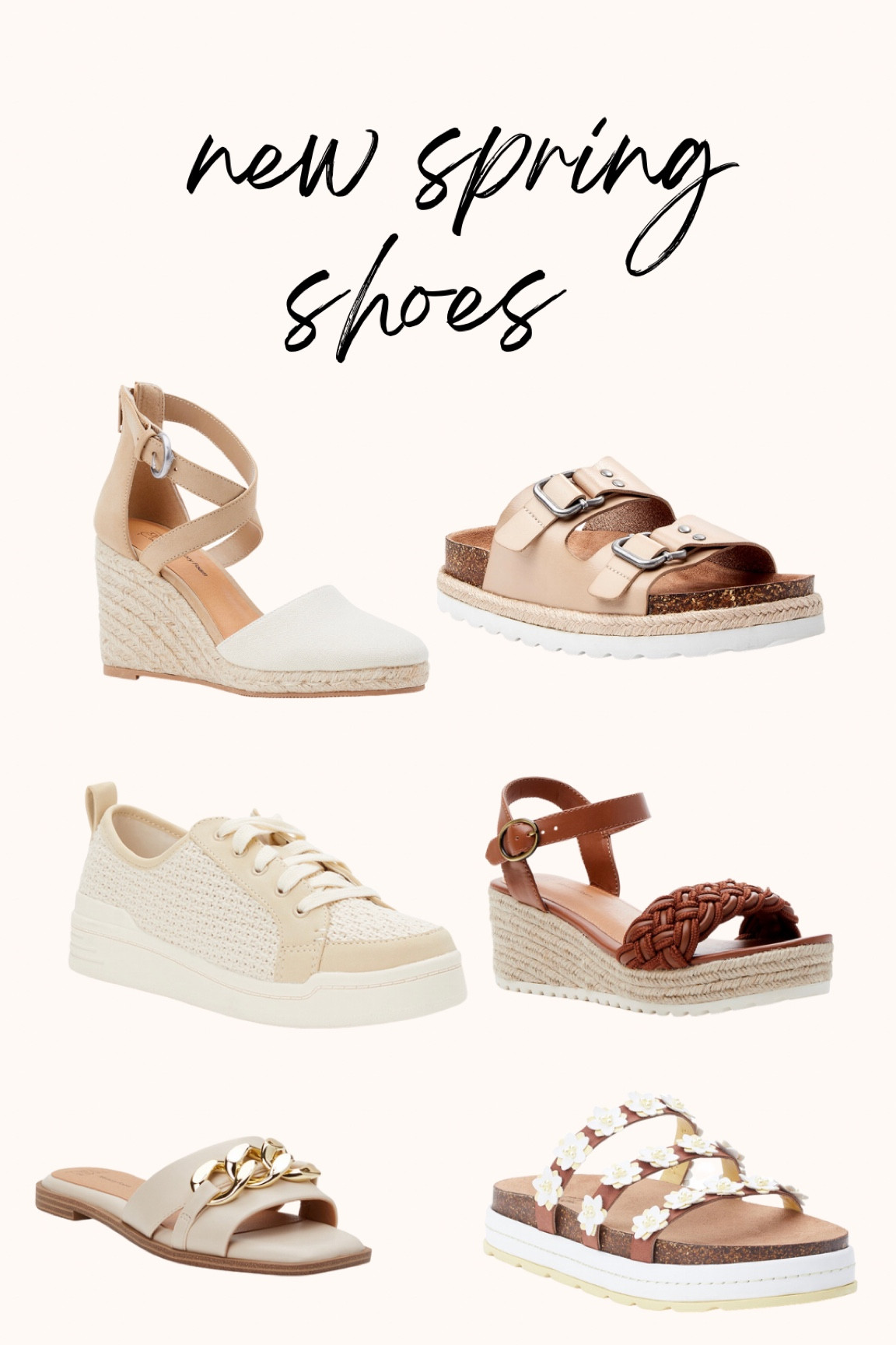 New spring shoes most less than $25 

#LTKunder50 #LTKSeasonal #LTKshoecrush