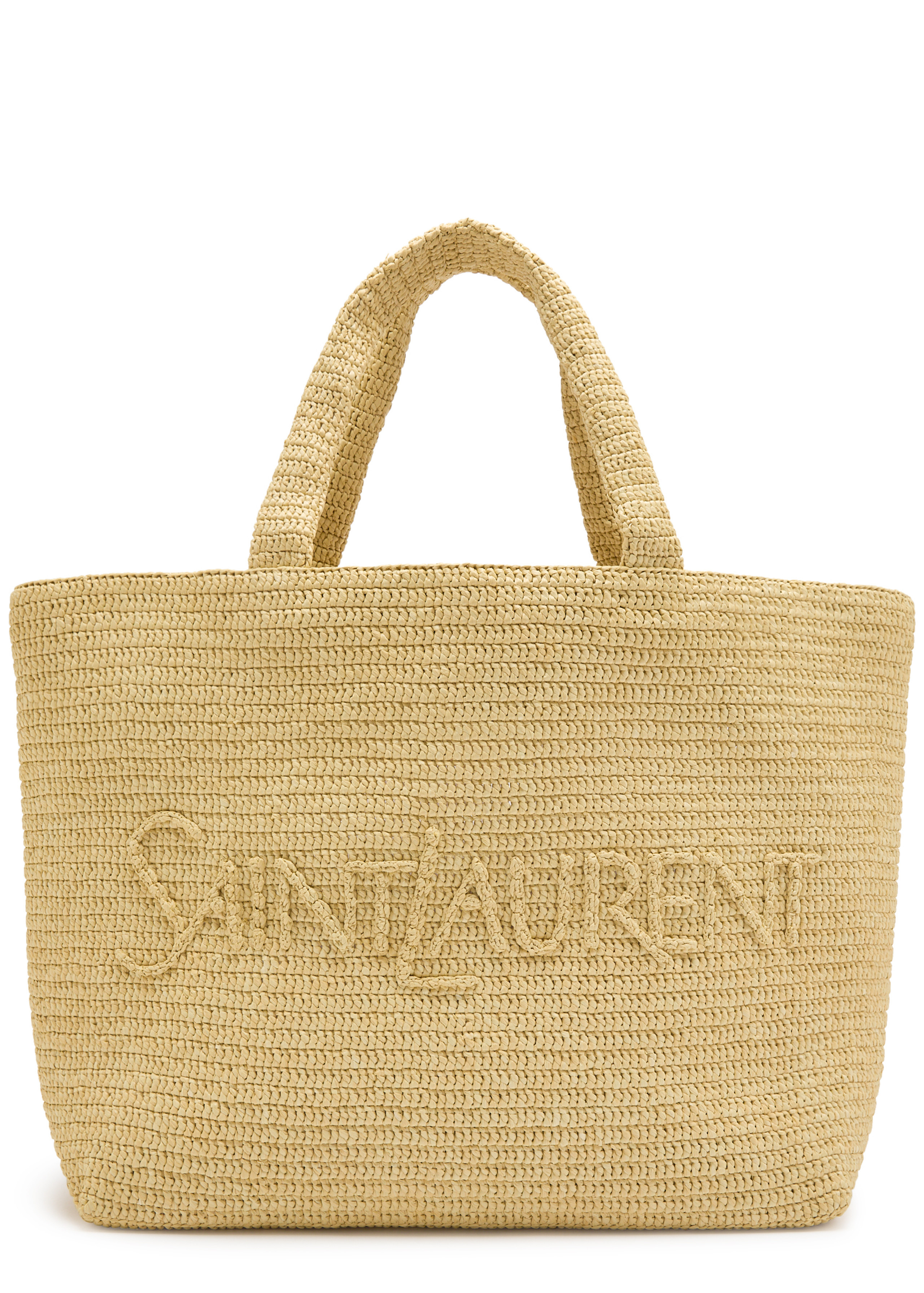 Logo raffia tote | Harvey Nichols