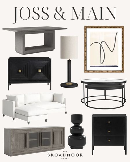 Joss & Main,  modern home, lamp, dining table, wall, art, cabinet, coffee, table, couch, sideboard, vase, bedroom, furniture, nightstand

#LTKstyletip #LTKhome #LTKFind