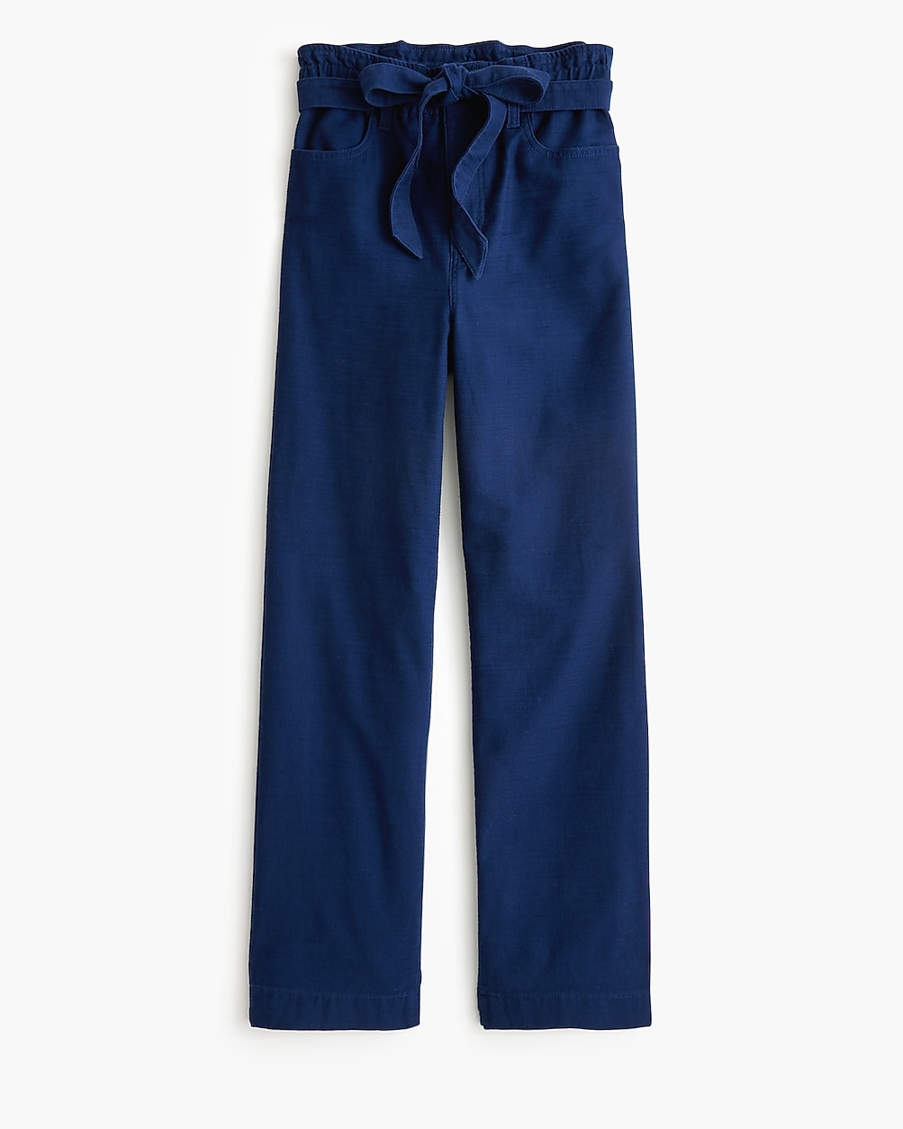 Twill paper-bag full-length pant | J.Crew Factory
