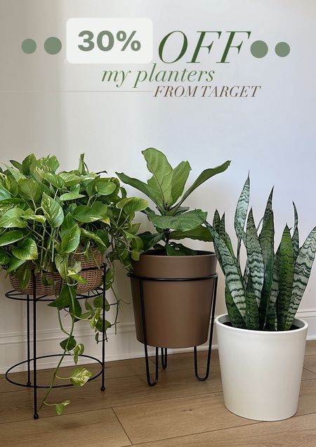 My planters are all 30% off for Target Circle week! 

Home Decor, Target Home, Target Style

#LTKxTarget #LTKsalealert #LTKhome