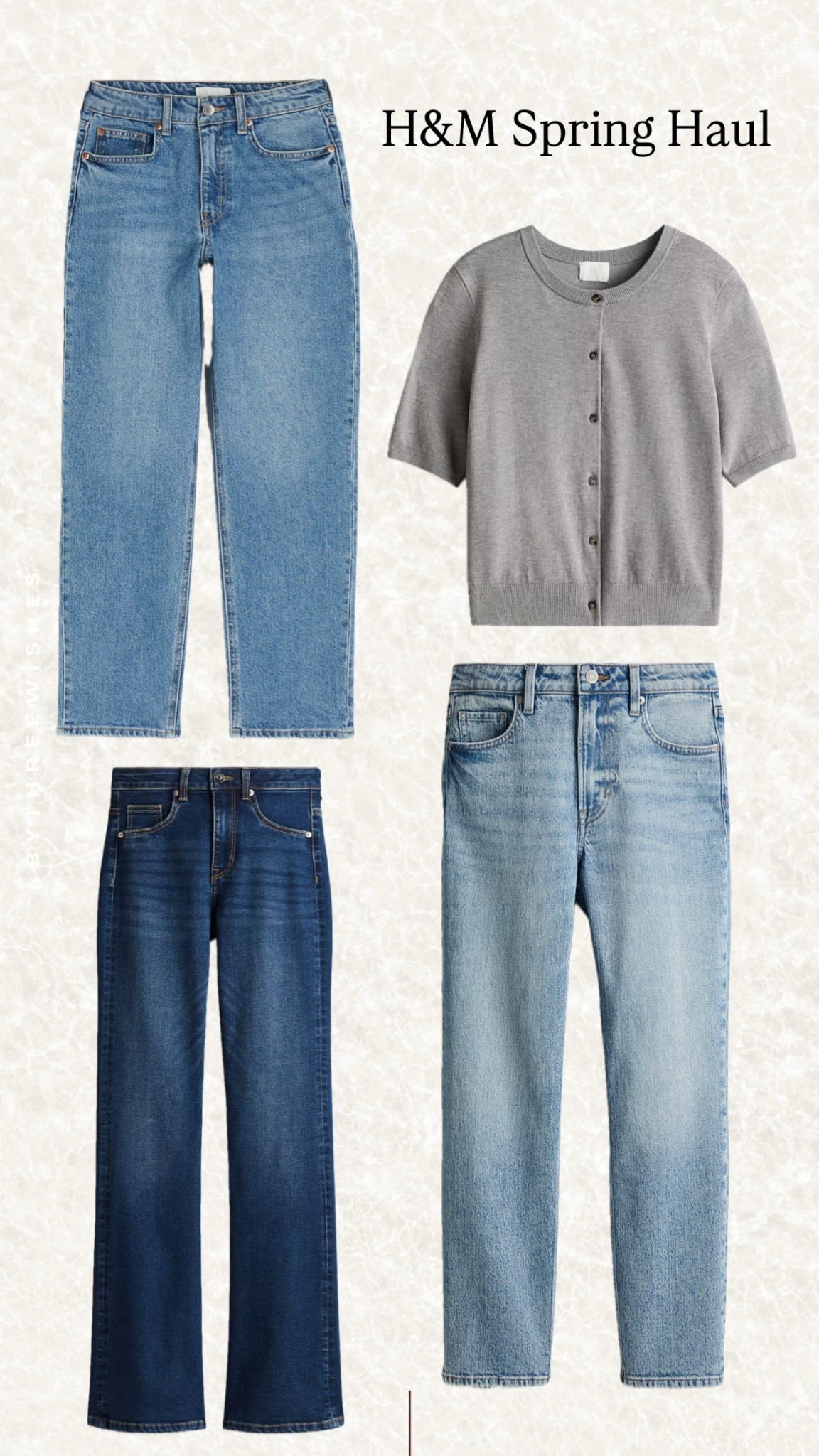 Stocking up on jeans during the H&M sale! I had these sitting in my cart after seeing them in person and now they’re 25% off.

#LTKStyleTip #LTKSpringSale #LTKFindsUnder50