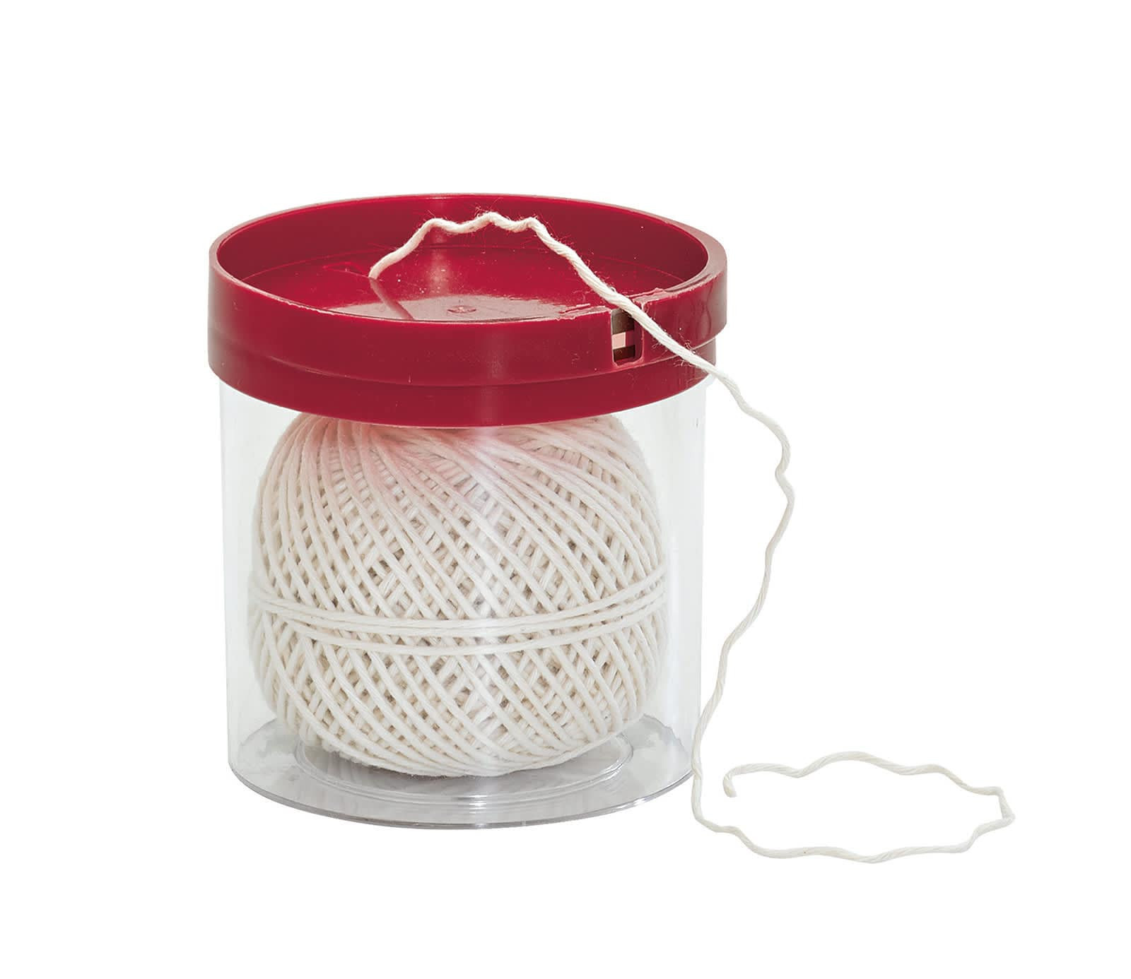 Kuchenprofi Kitchen Twine with Acrylic Twine Dispenser Includes 164 Feet of Cooking and Baking String Cotton one_size in White | K0925500000 | Lowe's