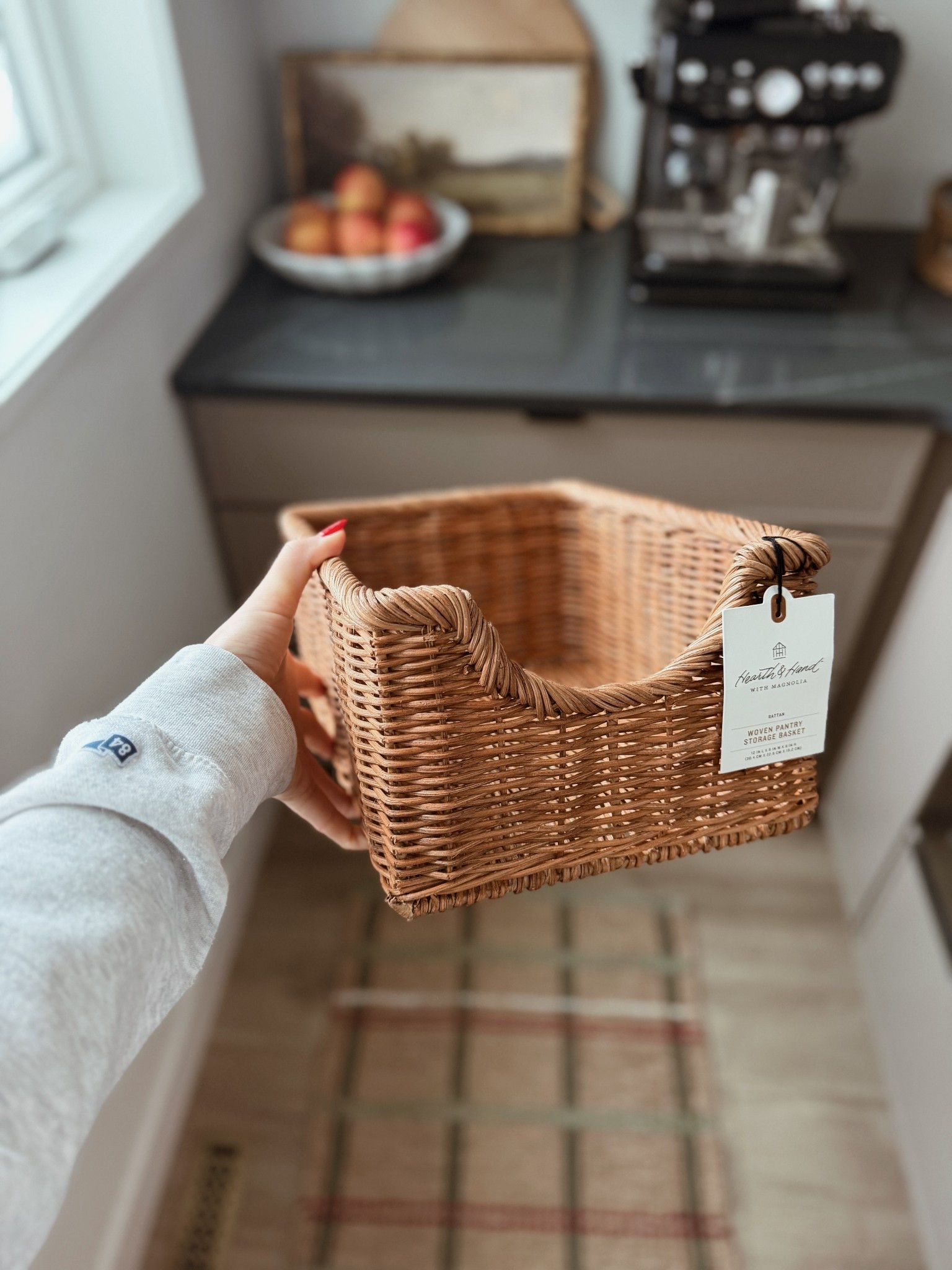 New pantry baskets from the heart and hand collection at target! Love the shape of these and the coloring  

#LTKHome #LTKFindsUnder50
