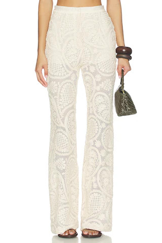 Sabina Musayev Harris Pants in Ecru from Revolve.com | Revolve Clothing (Global)