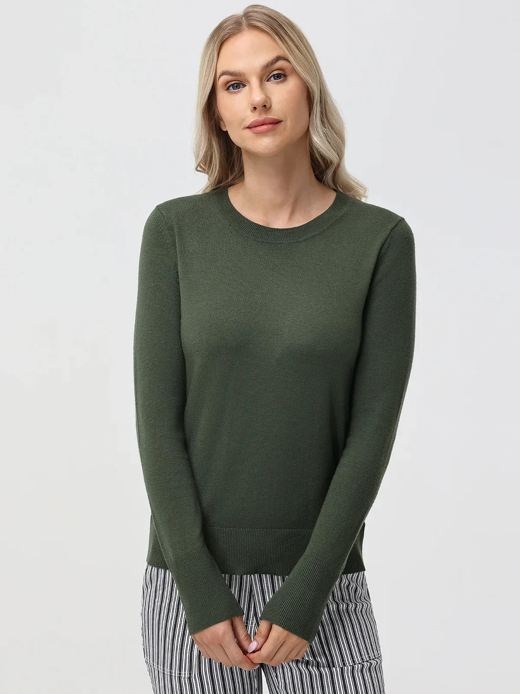 89th & Madison Crewneck Long Sleeve Pullover | 89th + Madison