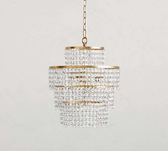 Anya Crystal Chandelier | Pottery Barn (US)