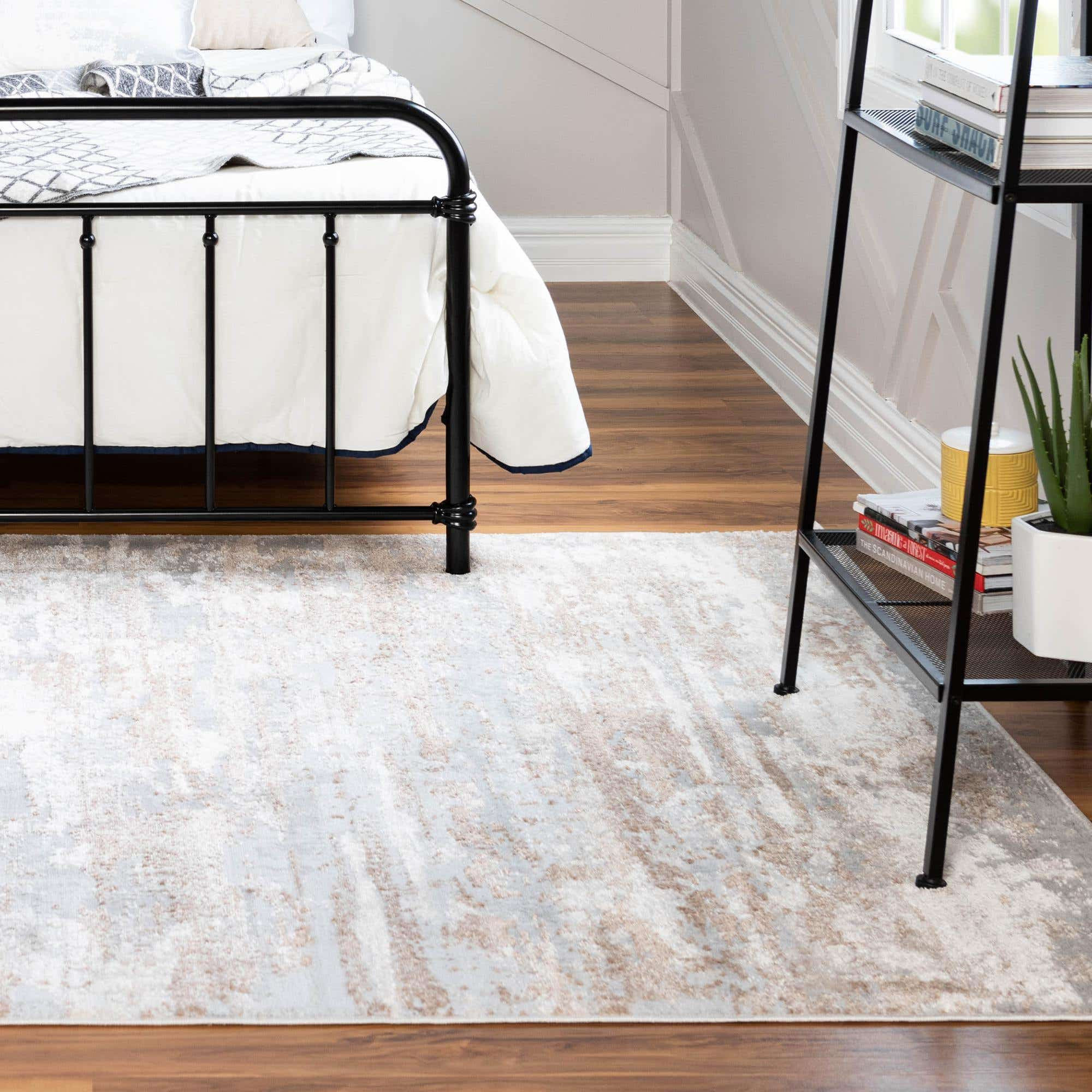 Rugs.Com Caspian Collection Area Rug ‚Äì 8' x 10' Beige Low-Pile Rug Perfect For Living Rooms... | Walmart (US)