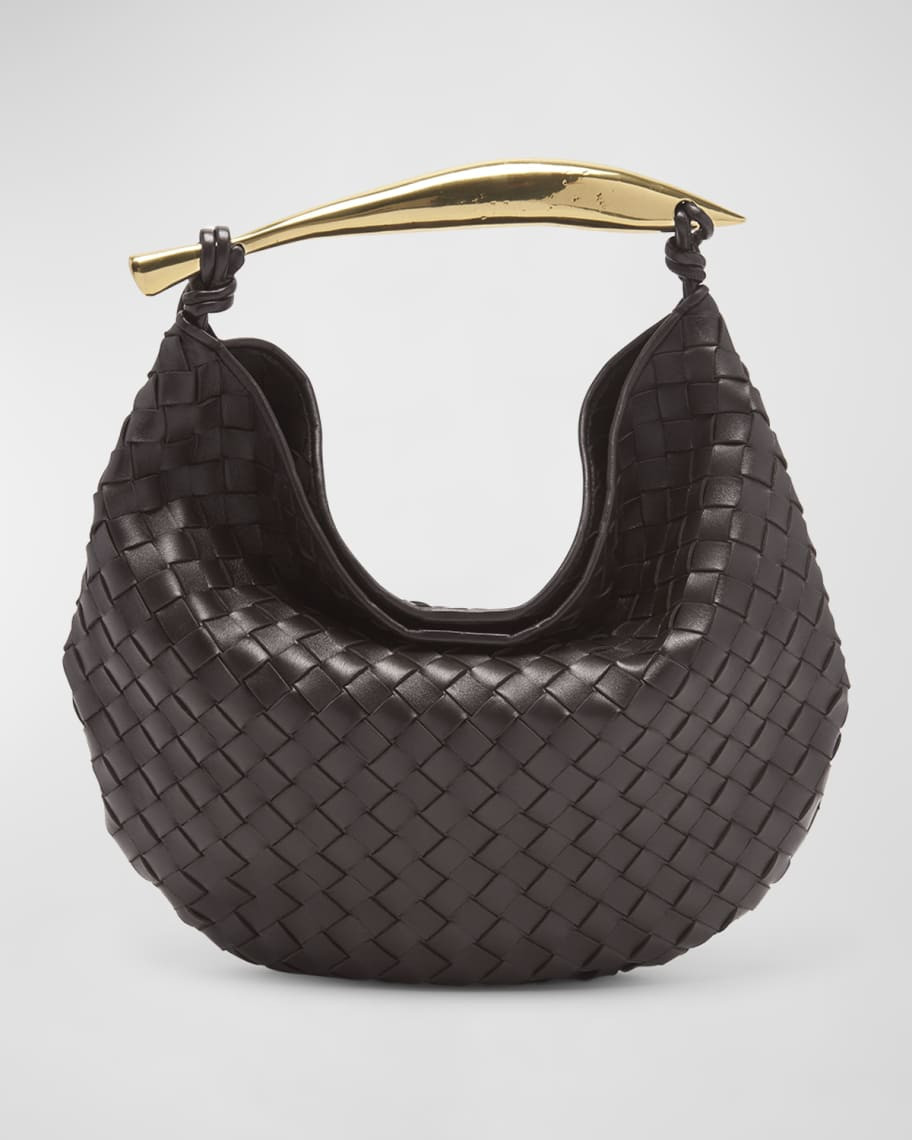 Bottega Veneta Sardine Medium Intrecciato Leather Top-Handle Bag | Neiman Marcus