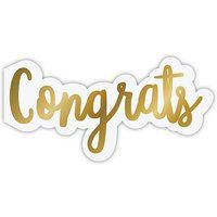 Congrats Paper Napkins, Party Cut Out Graduation Decor, Supplies, Engagement Congrats, Set Of 20 | Etsy (US)