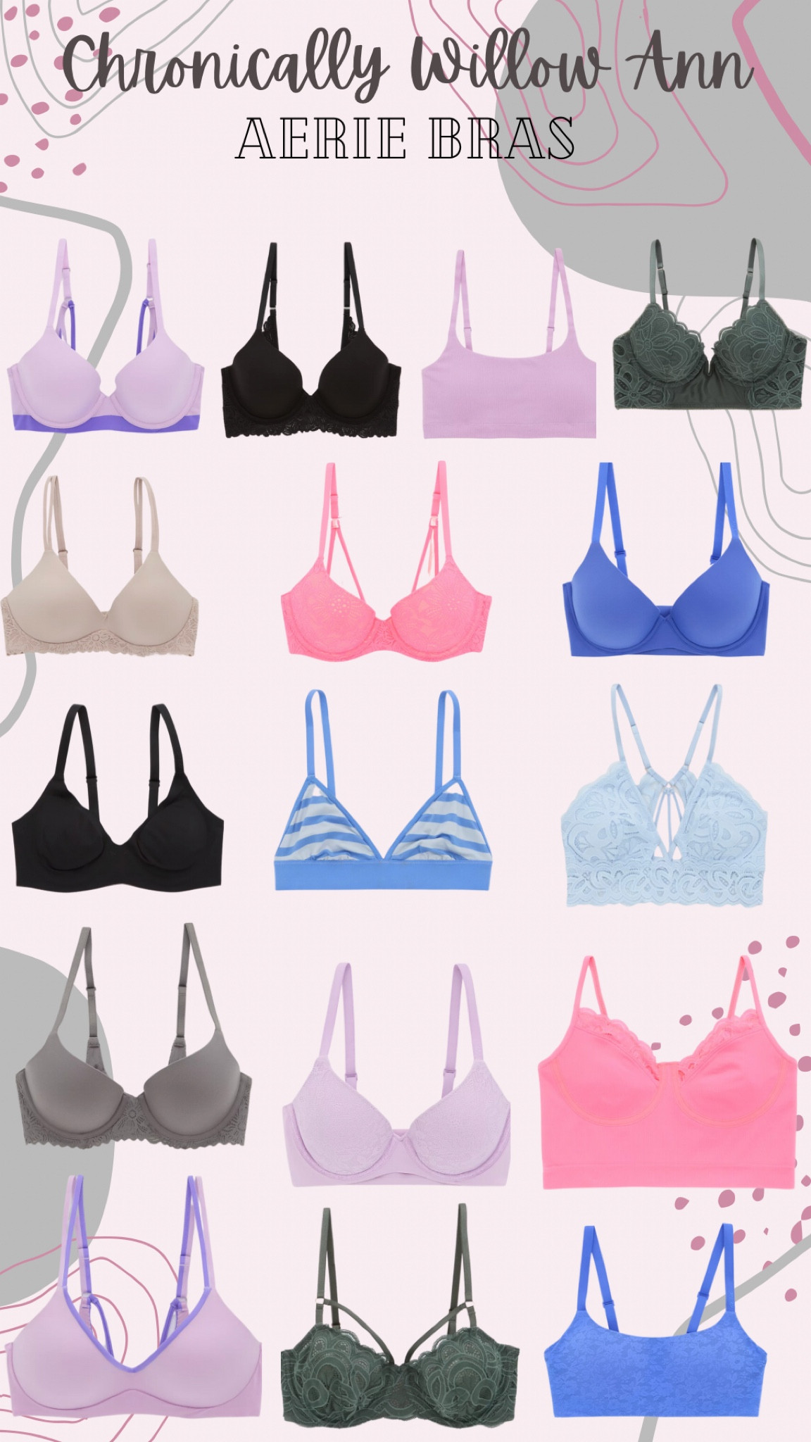 Aerie has the most cnfomfortable bras that hold up in the wash, hold up after hard wearing like for running or for events in general. Very cute and incredible for multiple or any occasion 

#LTKSale #LTKfindsunder50 #LTKstyletip