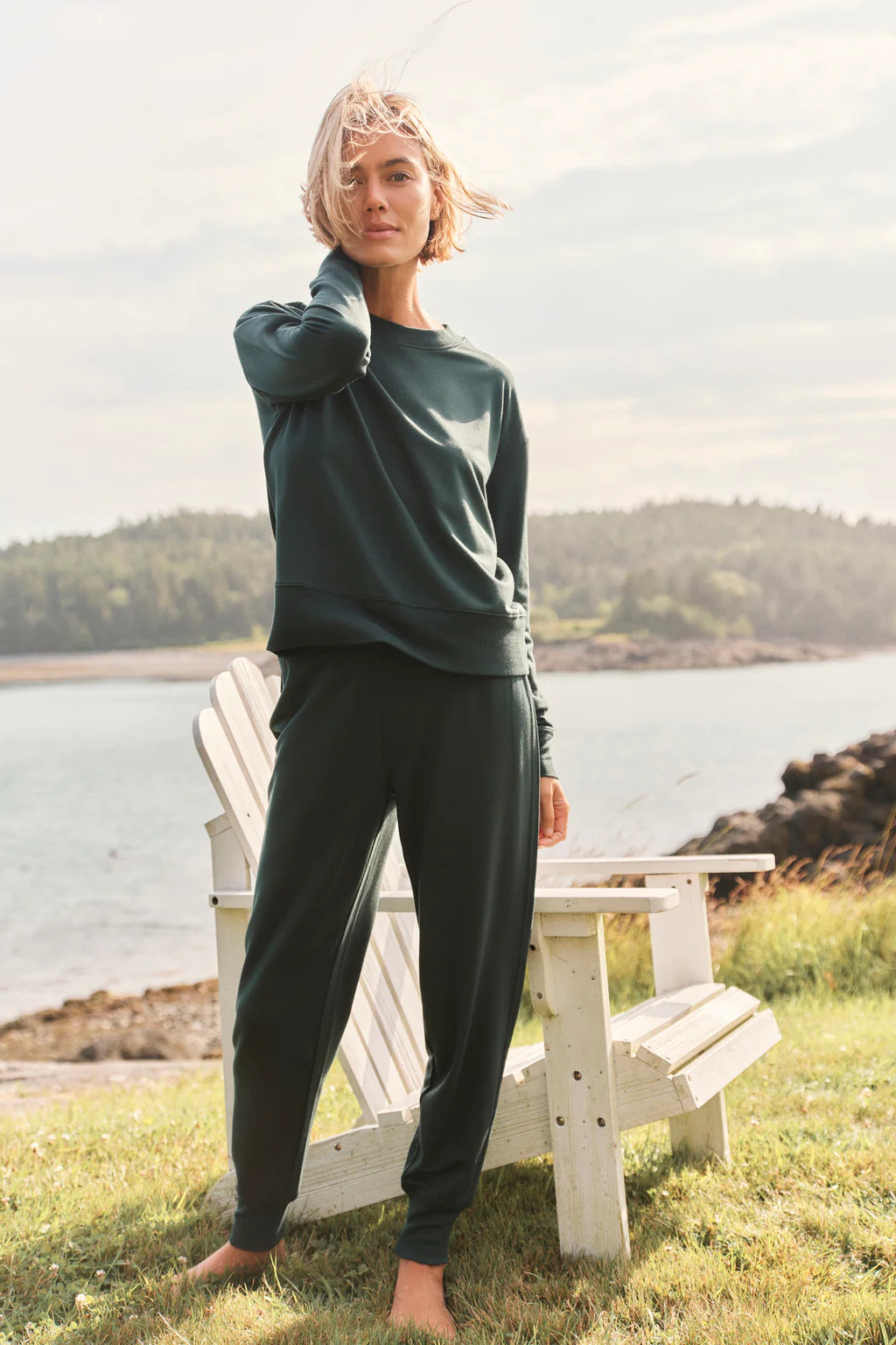Relax Jogger Set in Conifer | Lake Pajamas