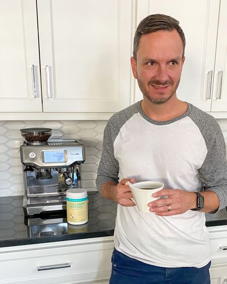 Don’t speak to me in the morning before my coffee! ☕️ 

Thomas bought this Breville coffee machine during the pandemic and it gets multiple daily uses ever since!

Occasionally I add a bit of collagen to help rejuvenate the skin!

#coffee #collagenpeptides #breville #furtherfoods 

#LTKhome