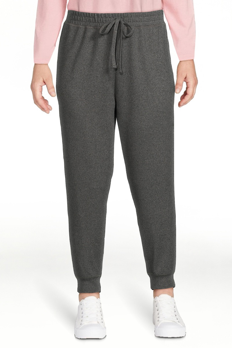 Time and Tru Women's Super Soft Hacci Knit Jogger Pants, 27.5" Inseam, 2-Pack, Sizes XS-XXL | Walmart (US)