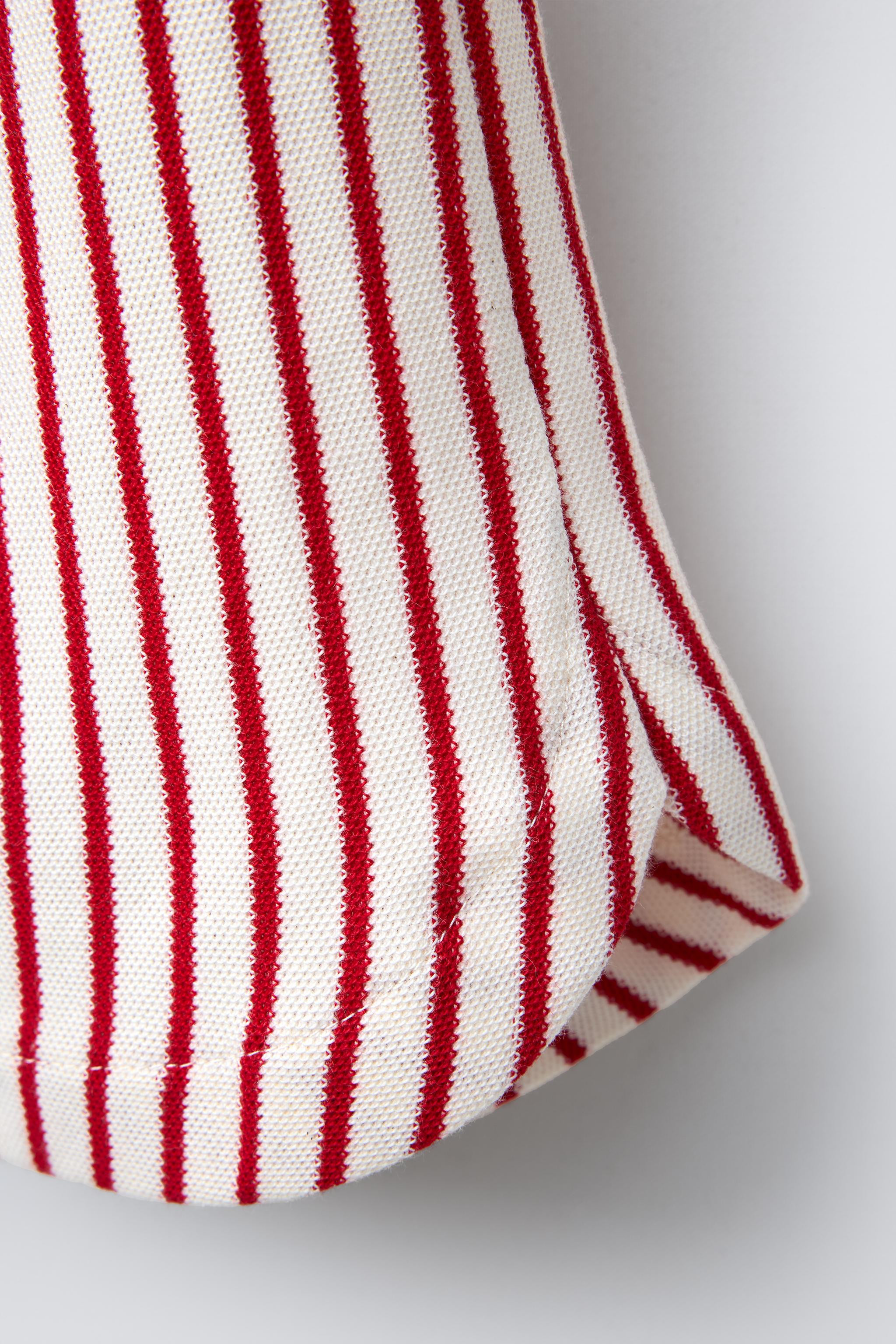 STRIPED PIQUÉ CULOTTES | Zara US