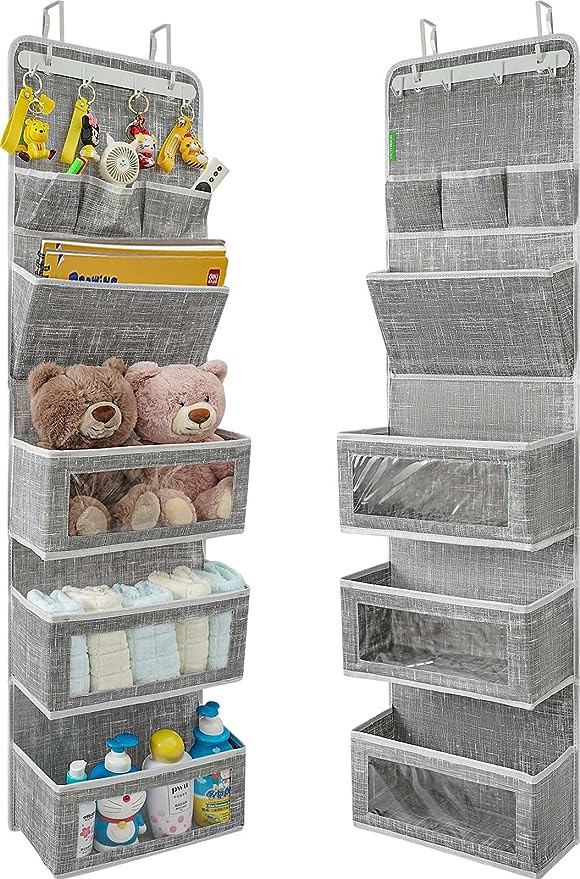 VICTORICH All-IN-ONE Over the Door Organizer, Super Behind the Door Storage Organizer with Door R... | Amazon (US)
