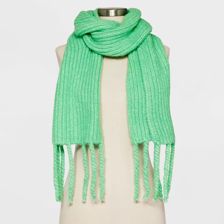 Women's Ribbed Blanket Scarf - A New Day™ | Target