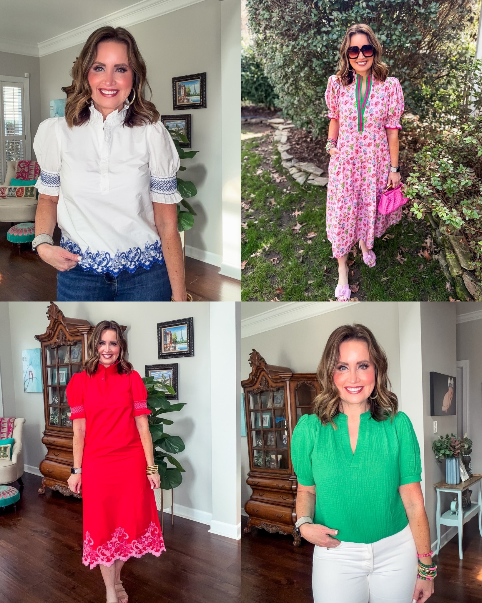 All of these pieces are 17% off on 3:17 only! Use code LUCKY at checkout
￼