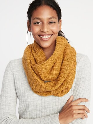 Rib-Knit Infinity Scarf for Women | Old Navy US