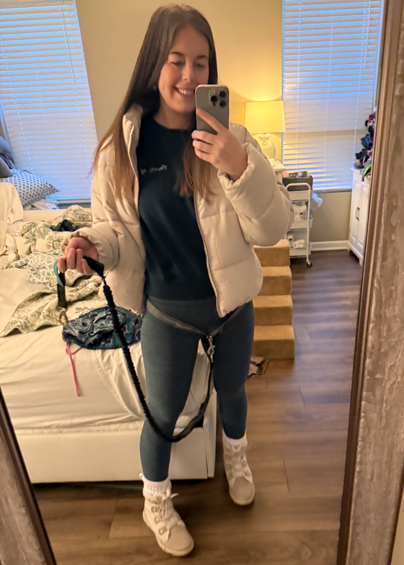 Wfh + daily morning walk with the dog fit 🐶💚

Will be heading out to share what I’m working on and partnership opportunities. I hope this green is good luck!

#LTKmorningroutine #LTKdayinmylife #LTKGiftGuide