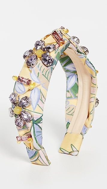 Yellow Scenic Beaded Headband | Shopbop