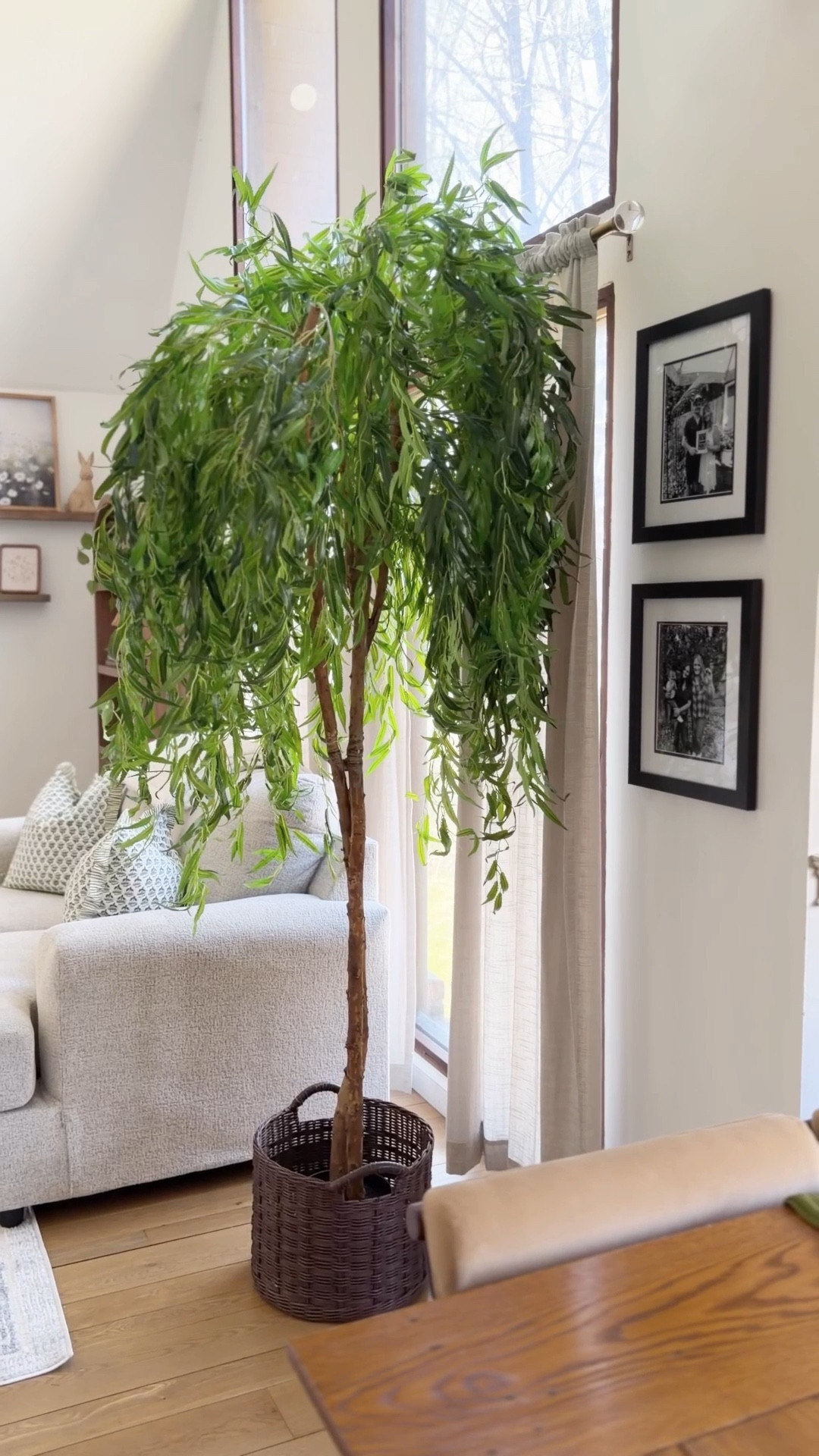 Sometimes all a space needs is one piece to bring it all together… 🌿

I recently added this Willow Tree from Nearly Natural and it completely transformed the room. I’ve been wanting something with a little height and texture, and this gave me that full, natural look without any upkeep.

It was so easy to set up, and after a little fluffing, it instantly made everything feel warmer, cozier, and more complete ✨

#LTKstorytime #LTKHome #LTKSeasonal