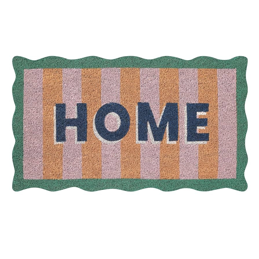 Folkulture Door Mat | Eco Friendly Mats for Front Door | (16 x 28) Welcome Matt or Doormat for Ho... | Amazon (US)
