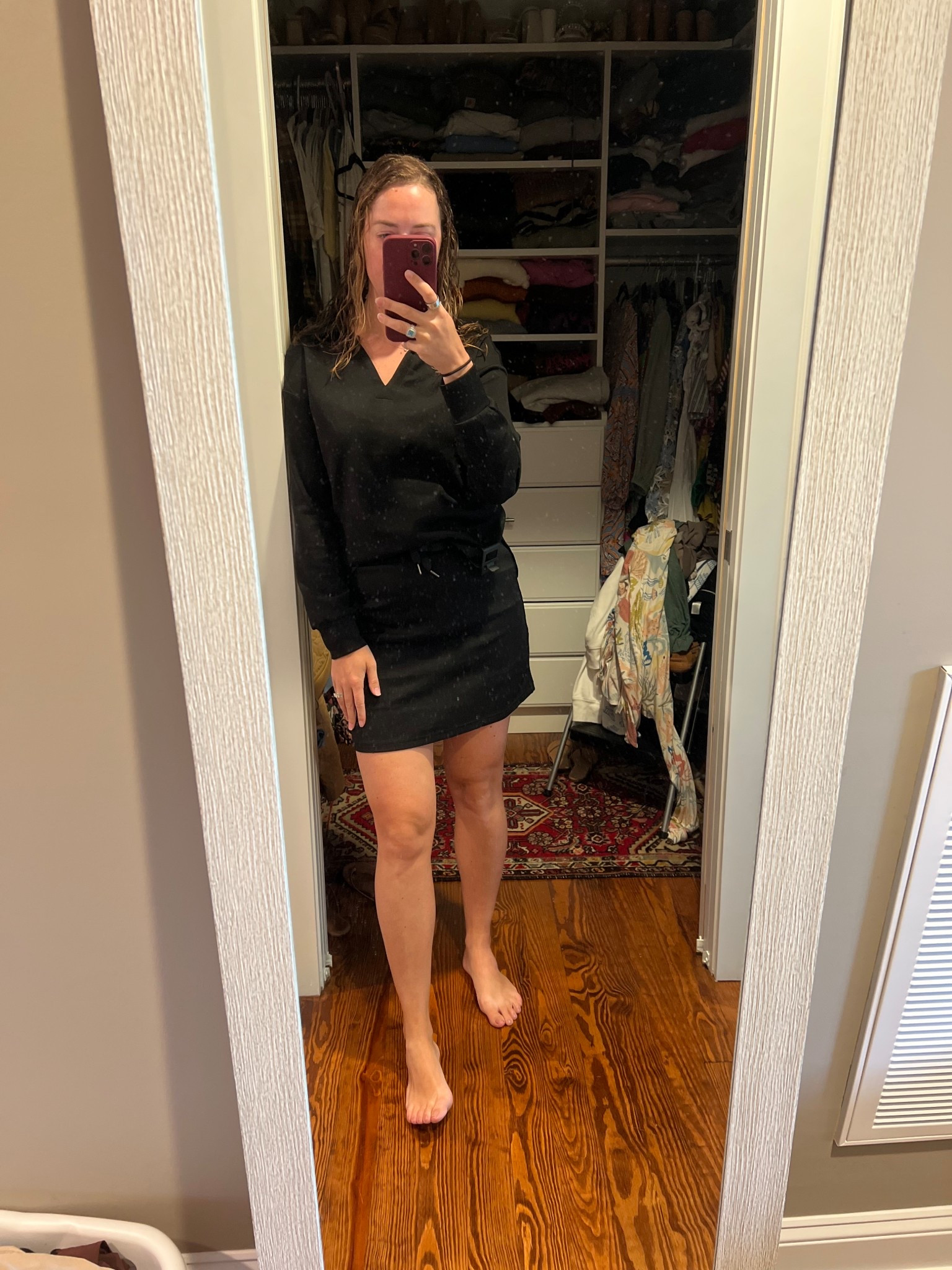 The comfiest set ever from Amazon! Wearing a size M. This fabric is amazing  

#LTKStyleTip #LTKWorkwear #LTKFindsUnder50