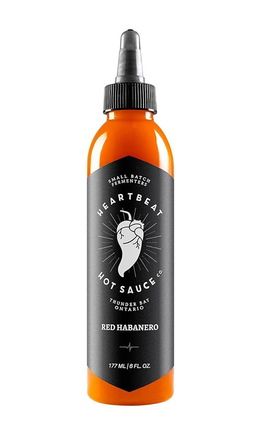 Heartbeat Hot Sauce Co. | Red Habanero, 6 oz. | Amazon (US)