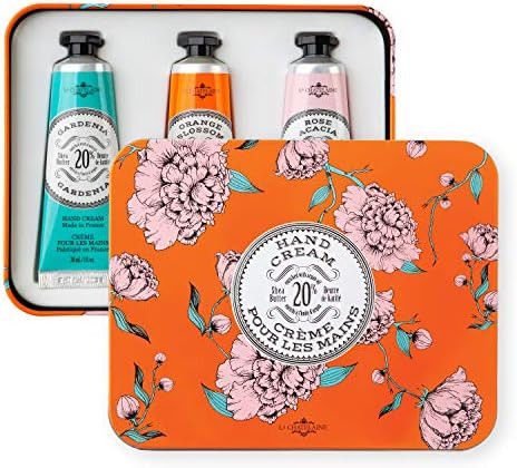 La Chatelaine Hand Cream Trio Tin Gift Set, Plant-Based, Made in France with 20% Organic Shea But... | Amazon (US)
