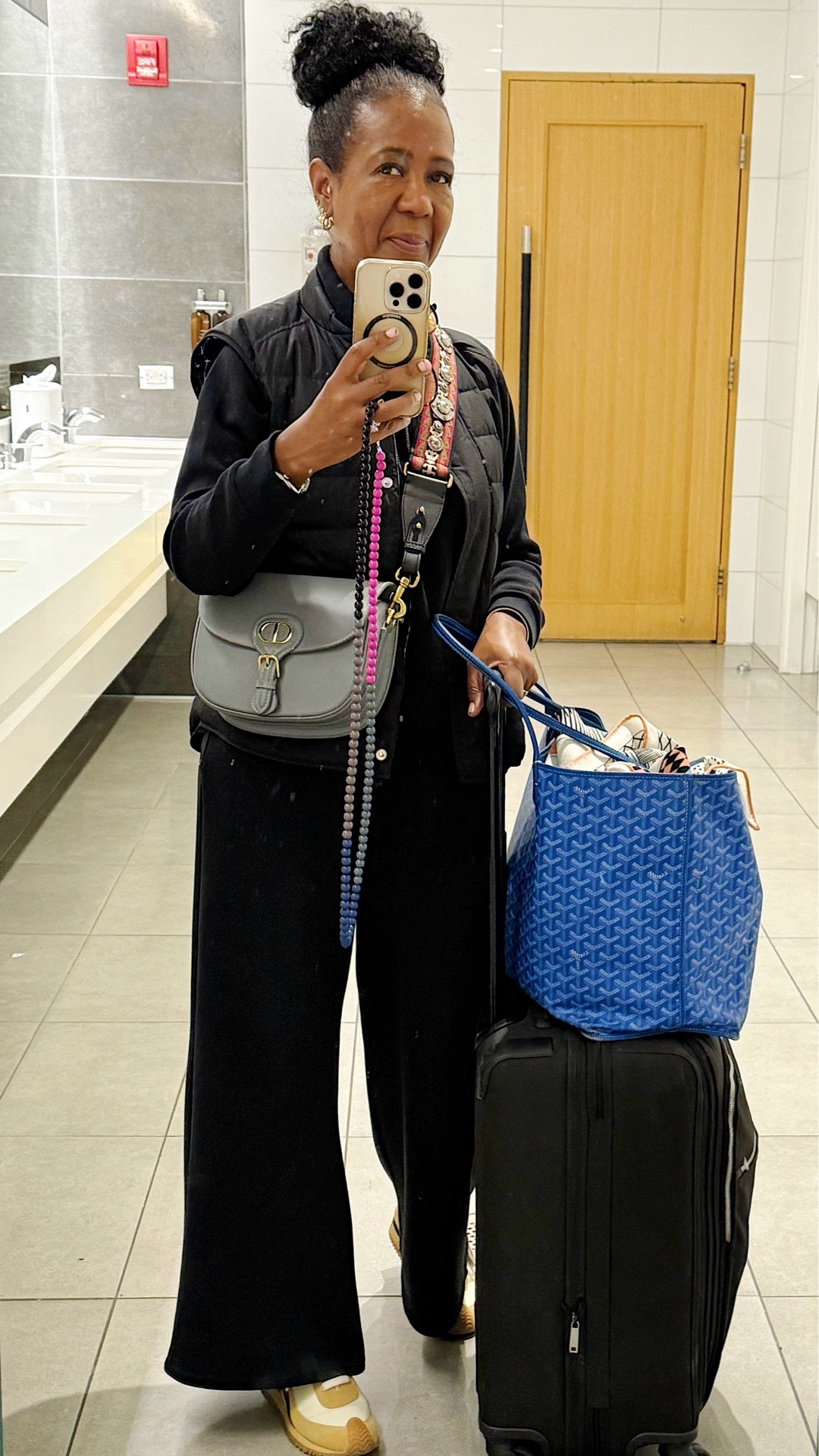 Mentally preparing for 22 hours in the air. I know my Spanx Air Essentials travel uniform will hold up even if I don’t! 😅. I’m wearing the petite size small pants.

#LTKdayinmylife #LTKTravel #LTKPetite